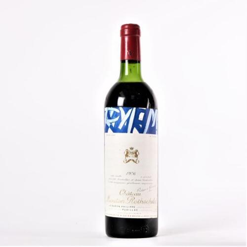 (1) 1976 Chateau Mouton Rothschild 1er Cru Classe, Pauillac