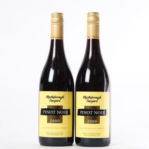 (2) 2009 Martinborough Vineyards Pinot Noir, Martinborough