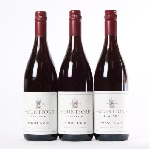 (3) 2008 Mountford Estate Liaison Pinot Noir, Waipara