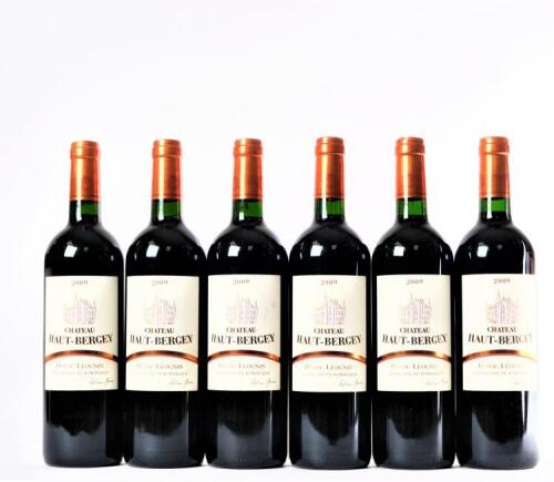 (6) 2009 Chateau Haut Bergey, Pessac Leognan
