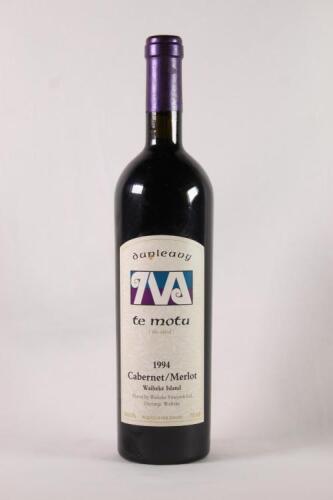 (1) 1994 Dunleavy Te Motu Cabernet Sauvignon/ Merlot, Waiheke