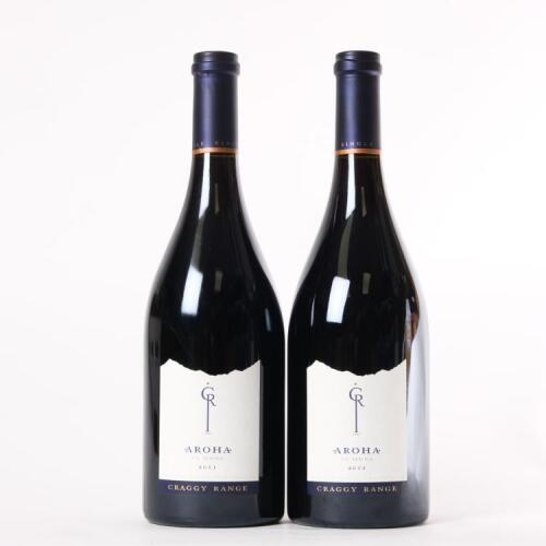 (2) 2011 Craggy Range Aroha Pinot Noir, Martinborough