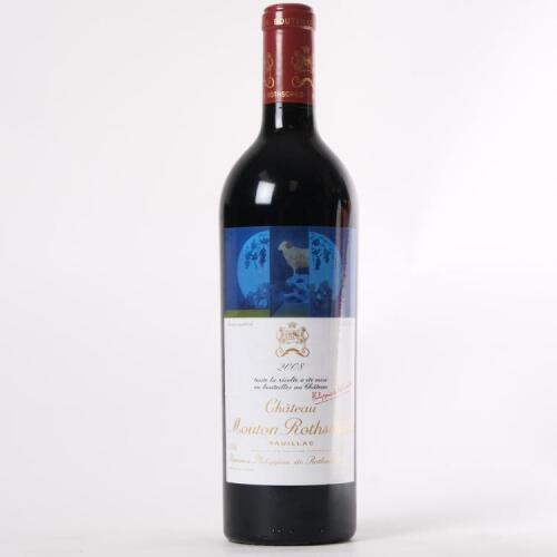 (1) 2008 Chateau Mouton Rothschild 1er Cru Classe, Pauillac