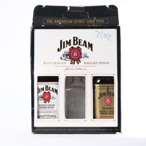 Jim Beam Kentucky Straight Bourbon Whiskey Gift Pack in one lot