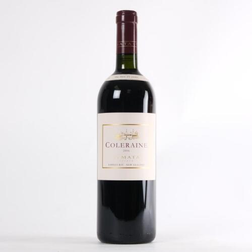 (1) 2006 Te Mata Estate Coleraine, Hawkes Bay