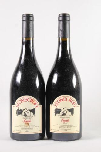 (2) 2003 Stonecroft Syrah, Hawkes Bay