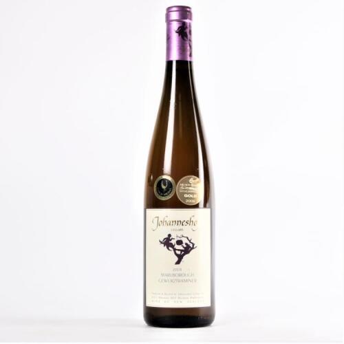 (1) 2008&nbsp;Johanneshof Cellars Gewurztraminer, Marlborough