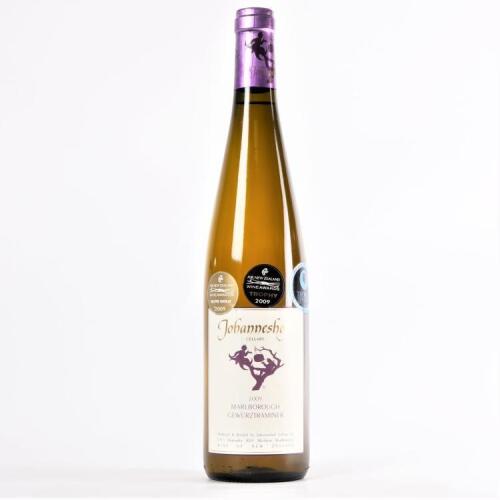 (1) 2009&nbsp;Johanneshof Cellars Gewurztraminer, Marlborough