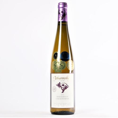 (1) 2010&nbsp;Johanneshof Cellars Gewurztraminer, Marlborough