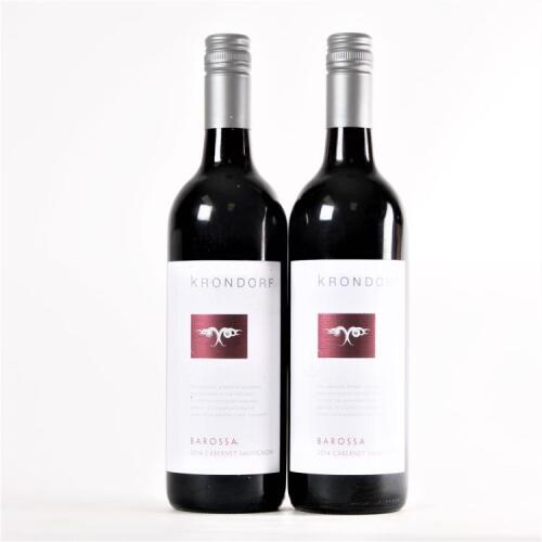 (2) 2014 Krondorf Cabernet Sauvignon, Barossa SA
