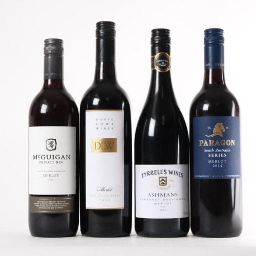 Four bottles of Australian red wine in one lot