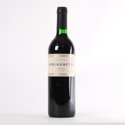(1) 1998&nbsp;Springbetts Shiraz, Barossa SA
