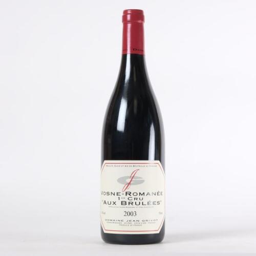 (1) 2003 Domaine Jean Grivot Vosne-Romanee Aux Brulees 1er Cru, Cote de Nuits