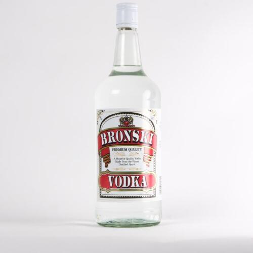(1) Bronski Vodka 1125ml 37.2% abv, New Zealand
