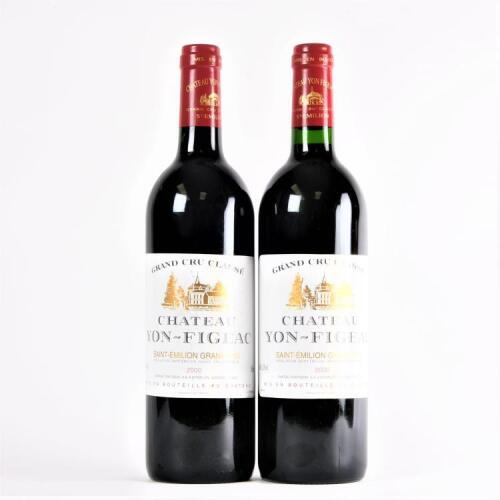 (2) 2000 Chateau Yon Figeac, St Emilion