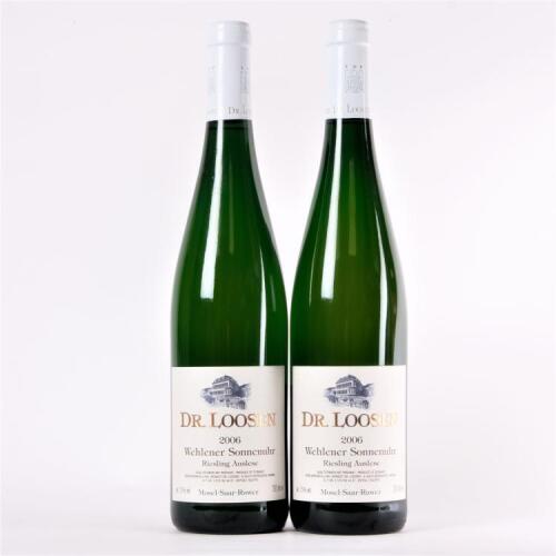 (2) 2006 Dr Loosen Wehlener Sonnenuhr Riesling Auslese, Mosel Saar Ruwer