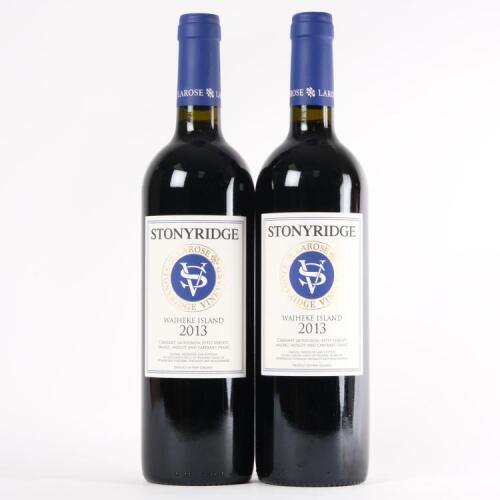 (2) 2013 Stonyridge Vineyard Larose, Waiheke