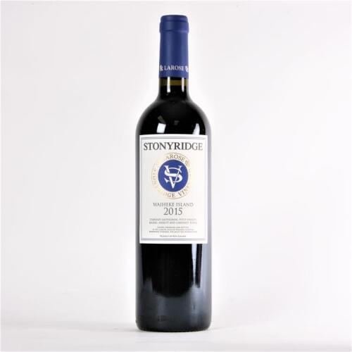 (1) 2015 Stonyridge Vineyard Larose, Waiheke