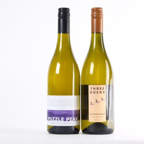 Two Gisborne Charonnays in one lot