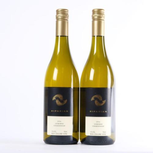 (2) 2016&nbsp;Riparian Chardonnay, Gisborne