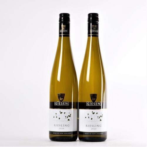 (2) 2020&nbsp;Giesen Riesling, Marlborough/Waipara