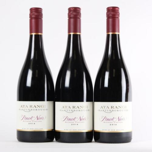 (3) 2014 Ata Rangi McCrone Pinot Noir, Martinborough