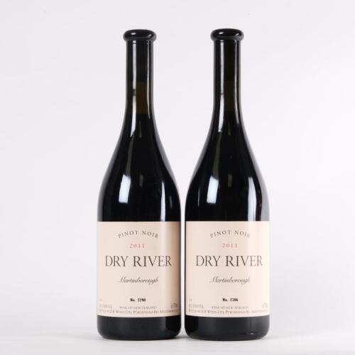 (2) 2011 Dry River Pinot Noir, Martinborough