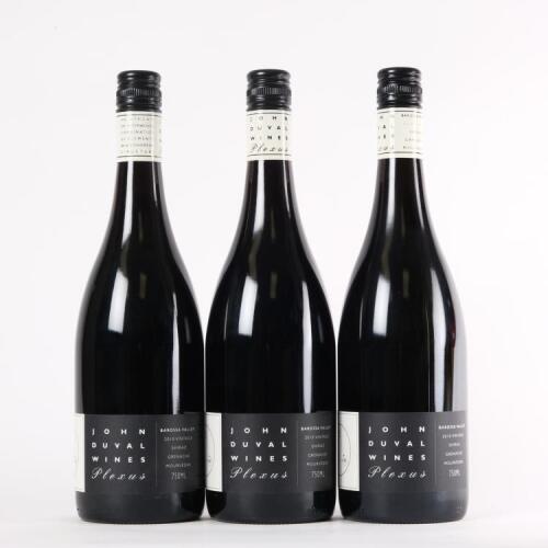 (3) 2010 John Duval Wines Plexus Shiraz/Grenache/Mourvedre, Barossa SA