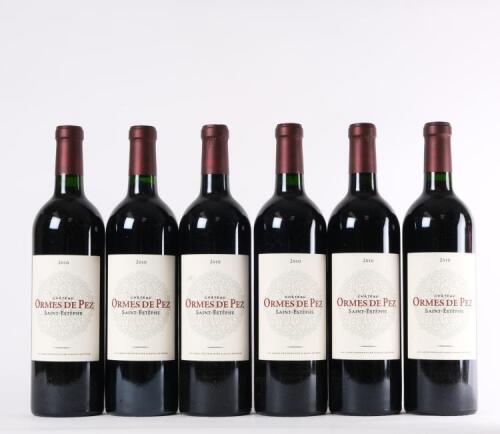 (6) 2010 Chateau Ormes de Pez, St Estephe
