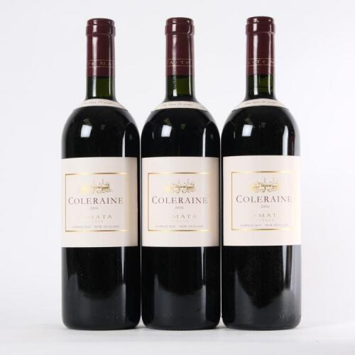 (3) 2006 Te Mata Estate Coleraine, Hawkes Bay