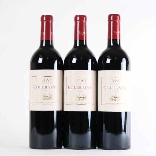 (3) 2018 Te Mata Estate Coleraine, Hawkes Bay