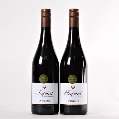 (2) 2019&nbsp;Seifried Syrah, Nelson