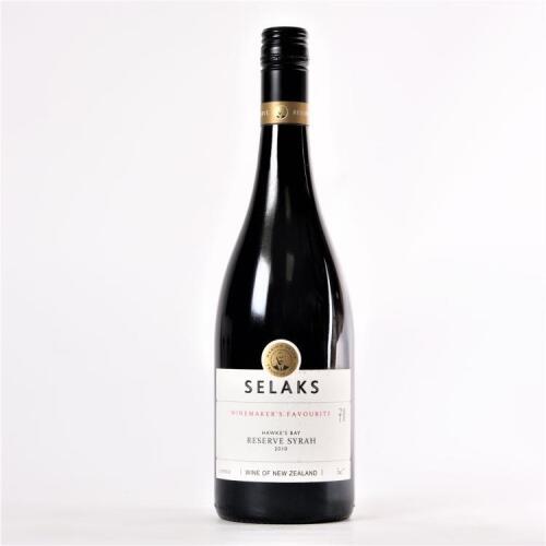 (1) 2010&nbsp;Selaks Winemakers Favourite Reserve Syrah, Hawkes Bay