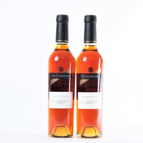 (2) 2011 Nederburg The Winemasters Noble Late Harvest 375ml, South Africa