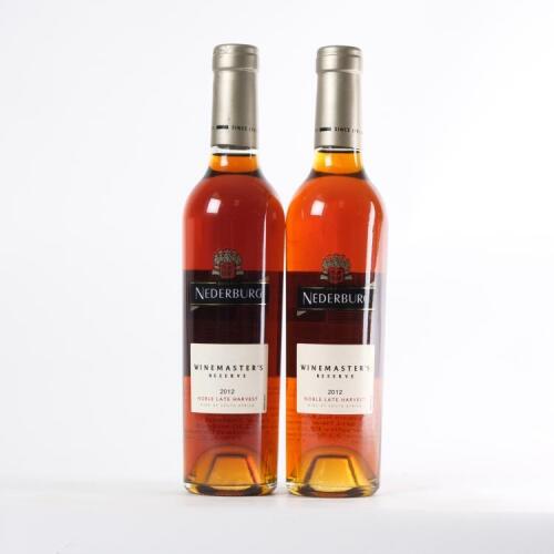 (2) 2012&nbsp;Nederburg The Winemasters Noble Late Harvest 375ml, South Africa