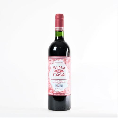 (1) 2013&nbsp;Alma de Casa Monatrell Syrah, Yecla