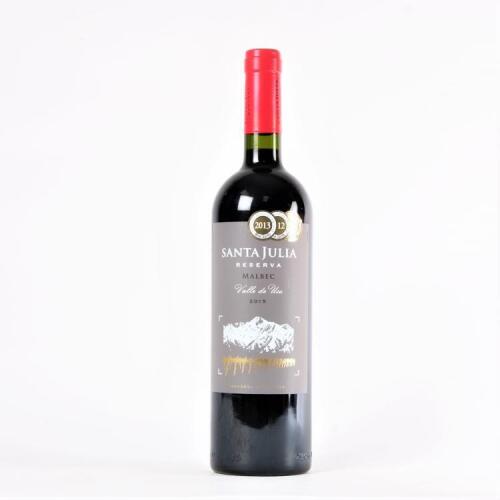 (1) 2015&nbsp;Santa Julia Reserva Malbec, Uco Valley Argentina