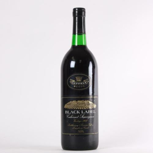 (1) 1988 Seppelt Black Label Cabernet Sauvignon, Padthaway/Barossa/Langhorne Creek SA
