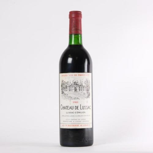 (1) 1983&nbsp;Chateau de Lussac, Lussac-St Emilion