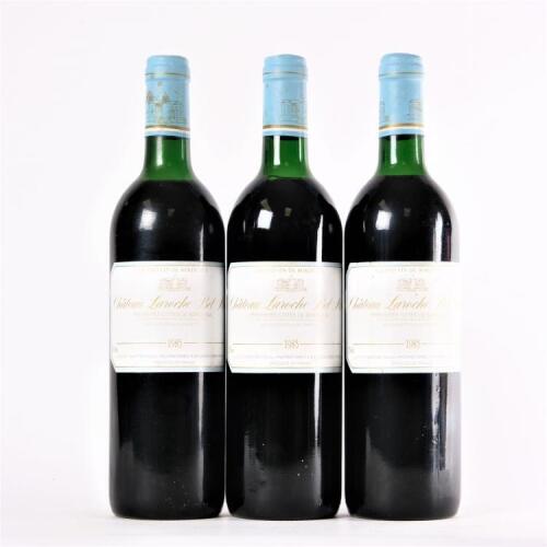(3) 1985&nbsp;Chateau Laroche Bel Air, Premieres Cotes de Bordeaux