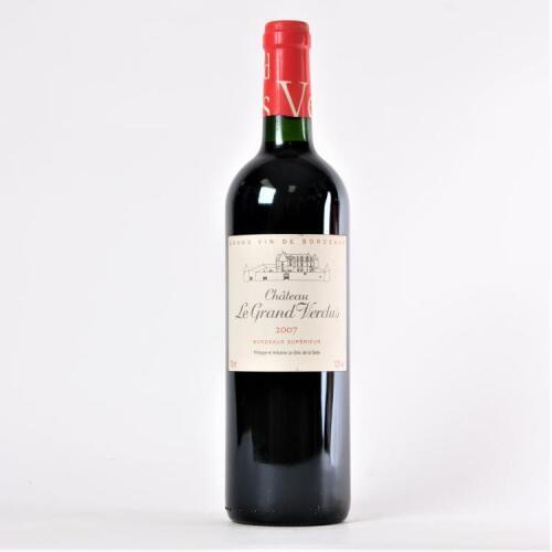 (1) 2007&nbsp;Chateau Le Grand Verdus Grande Reserve, Bordeaux Superior