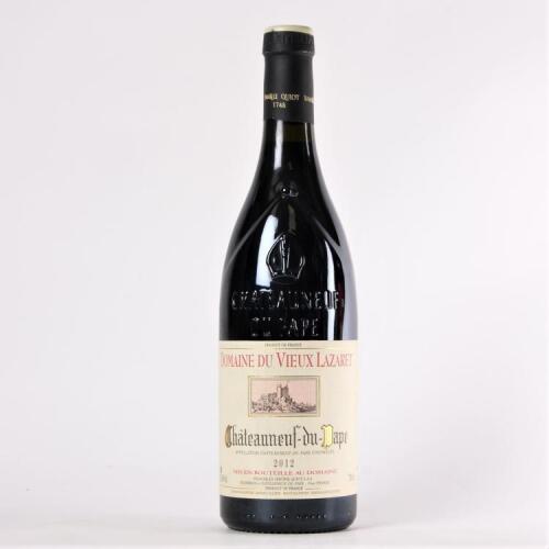 (1) 2012&nbsp;Domaine du Vieux Lazaret Chateauneuf du Pape