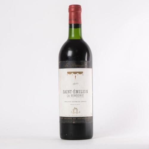 (1) 1977&nbsp;La Bergerie, St Emilion