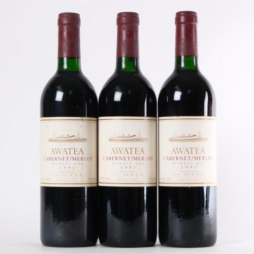 (3) 1991&nbsp;Te Mata Estate Awatea, Hawkes Bay