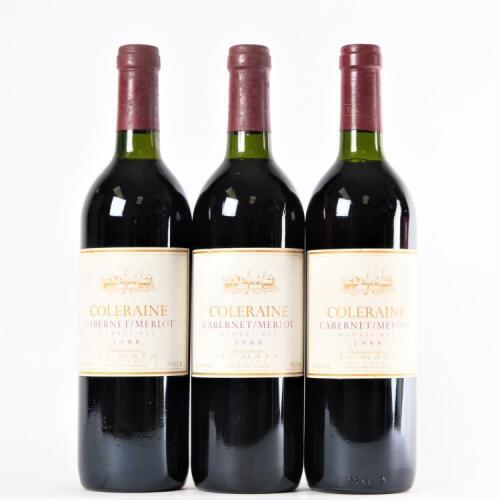 (3) 1988&nbsp;Te Mata Estate Coleraine, Hawkes Bay