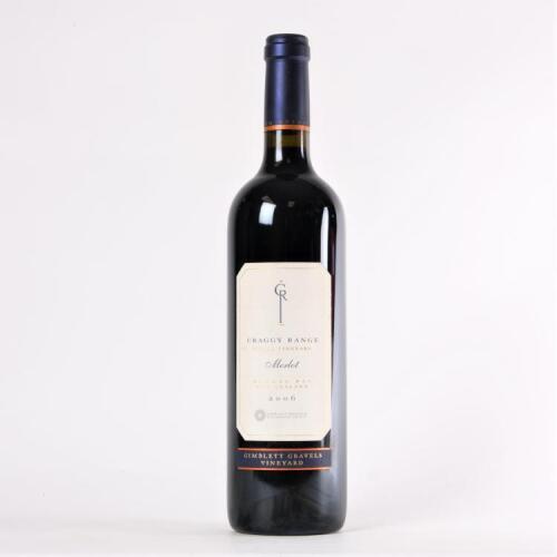 (1) 2006&nbsp;Craggy Range Merlot, Gimblett Gravels&nbsp;