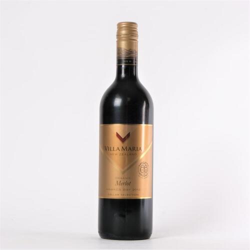 (1) 2013&nbsp;Villa Maria Cellar Selection Organic Merlot, Hawkes Bay