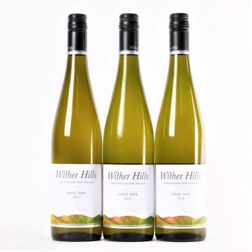 (3) 2014&nbsp;Wither Hills Pinot Gris, Marlborough