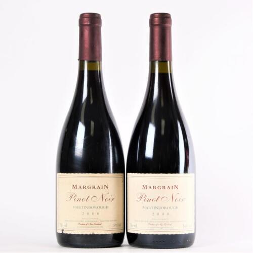 (2) 2000&nbsp;Margrain Pinot Noir, Martinborough