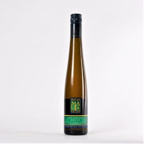 (1) 2006&nbsp;Matua Valley Late Harvest Muscat 375ml, Gisborne